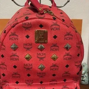 MCM | Bags | Mcm Coral Backpack With Stud Details | Poshmark display picture 3